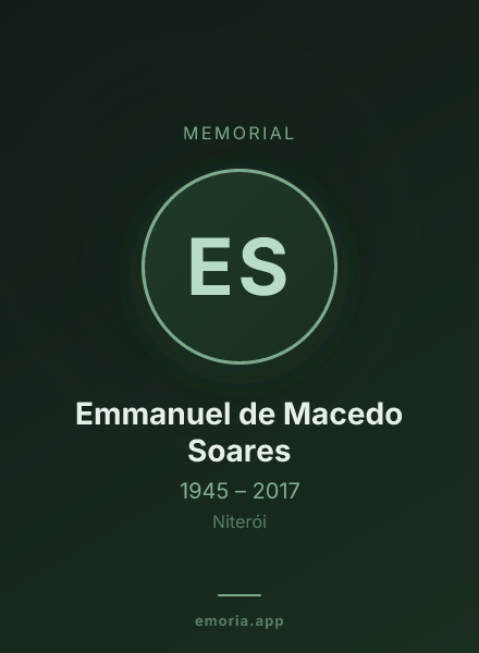 Memorial portrait of Emmanuel de Macedo Soares