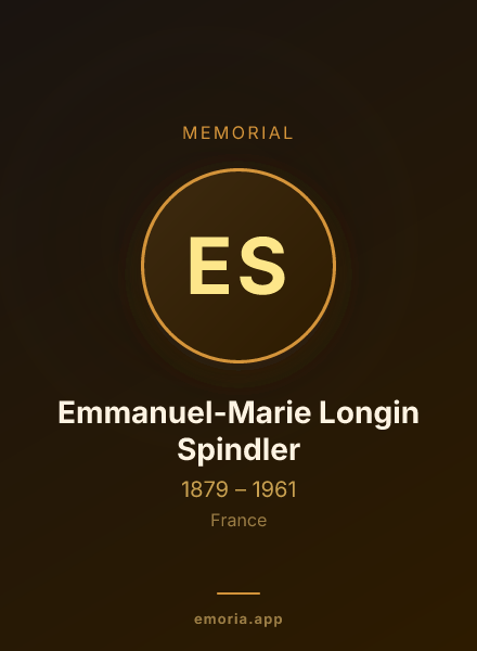 Memorial portrait of Emmanuel-Marie Longin Spindler
