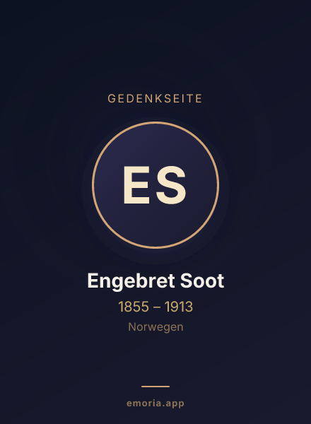 Gedenkportrait von Engebret Soot