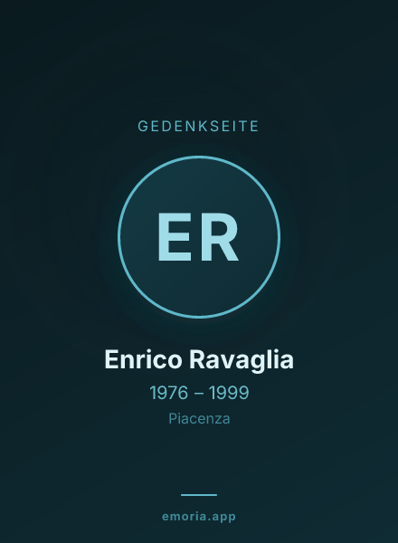 Gedenkportrait von Enrico Ravaglia