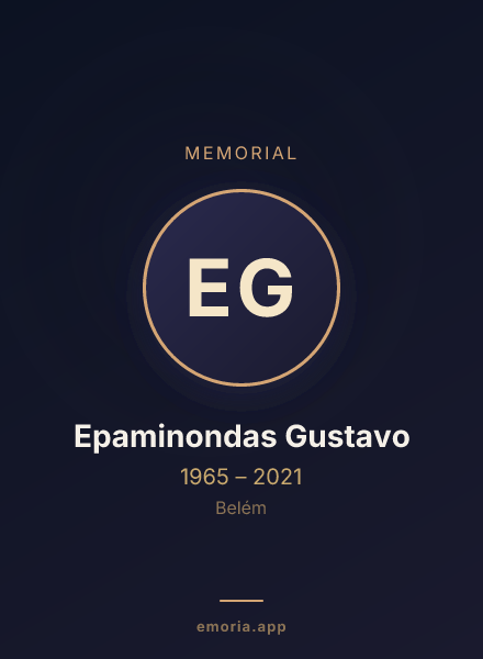 Memorial portrait of Epaminondas Gustavo