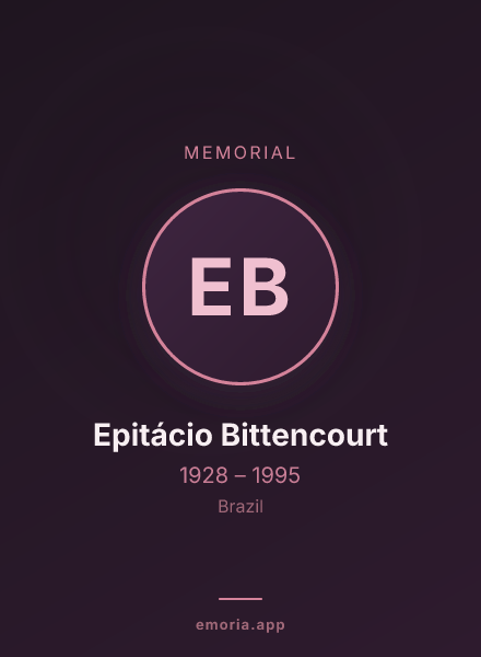 Memorial portrait of Epitácio Bittencourt