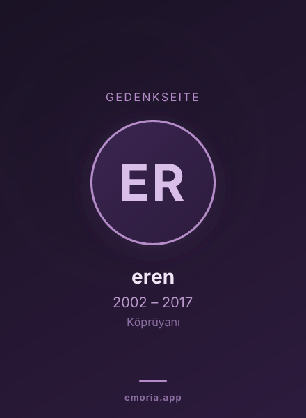 Gedenkportrait von eren