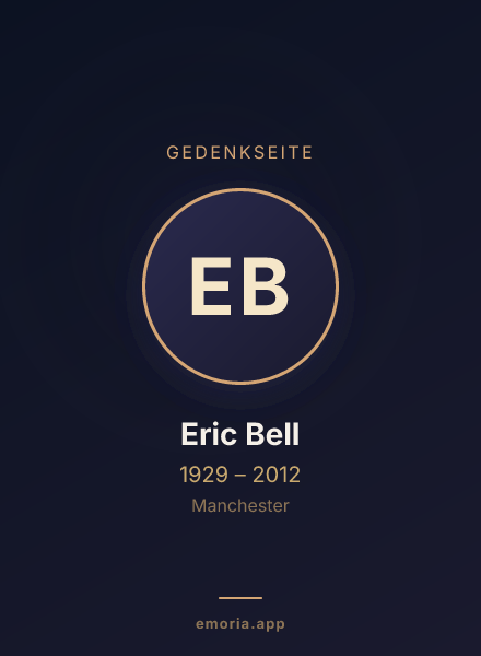Gedenkportrait von Eric Bell
