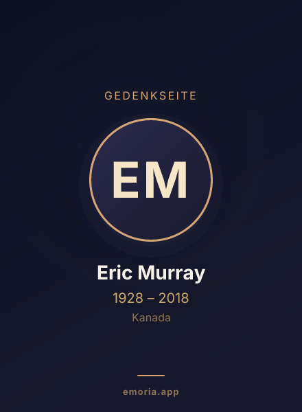 Gedenkportrait von Eric Murray