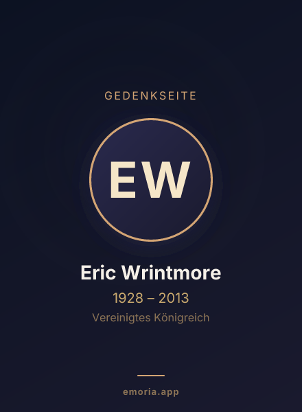 Gedenkportrait von Eric Wrintmore