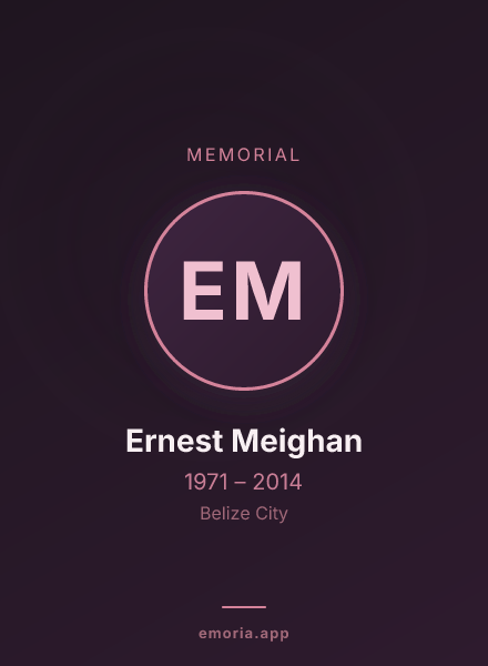 Memorial portrait of Ernest Meighan