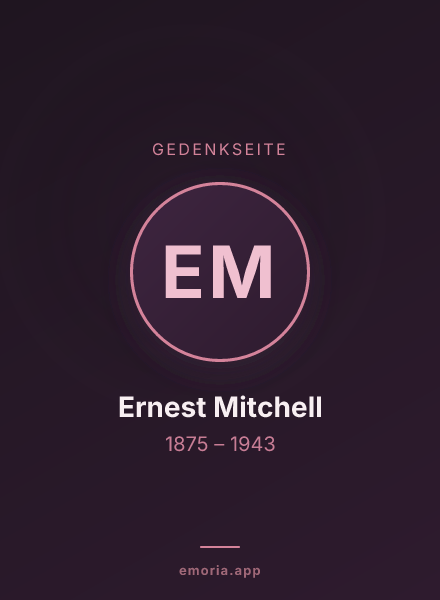 Gedenkportrait von Ernest Mitchell