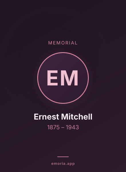 Memorial portrait of Ernest Mitchell
