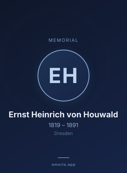 Memorial portrait of Ernst Heinrich von Houwald