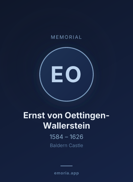 Memorial portrait of Ernst von Oettingen-Wallerstein