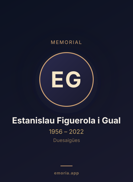 Memorial portrait of Estanislau Figuerola i Gual