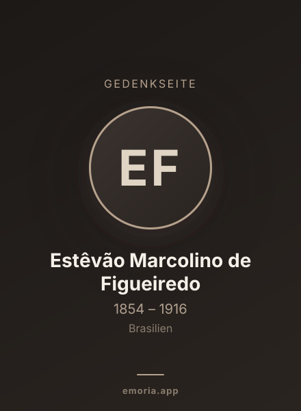 Gedenkportrait von Estêvão Marcolino de Figueiredo
