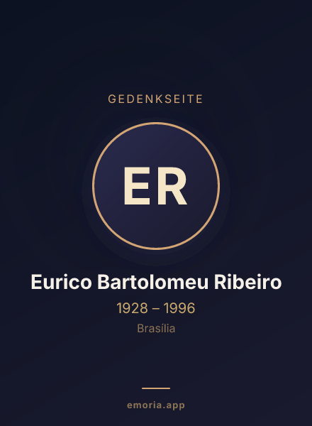 Gedenkportrait von Eurico Bartolomeu Ribeiro