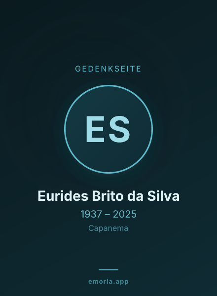 Gedenkportrait von Eurides Brito da Silva