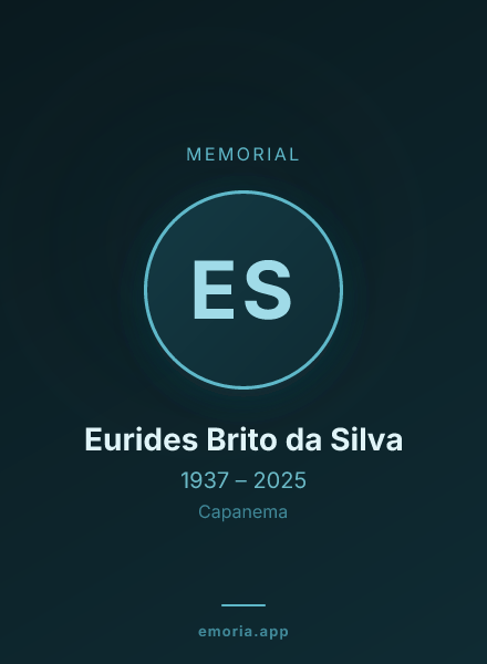 Memorial portrait of Eurides Brito da Silva