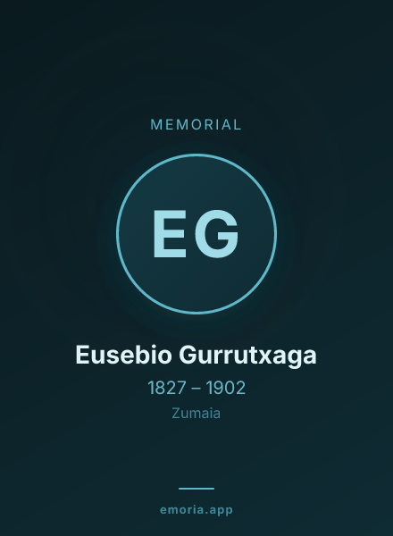 Memorial portrait of Eusebio Gurrutxaga