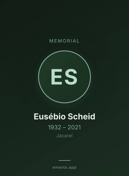 Memorial portrait of Eusébio Scheid