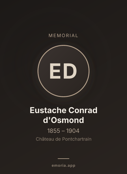 Memorial portrait of Eustache Conrad d'Osmond