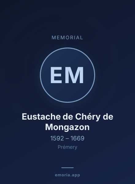 Memorial portrait of Eustache de Chéry de Mongazon