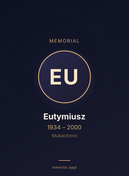 Memorial portrait of Eutymiusz