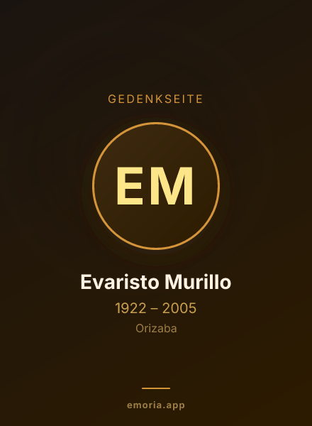 Gedenkportrait von Evaristo Murillo