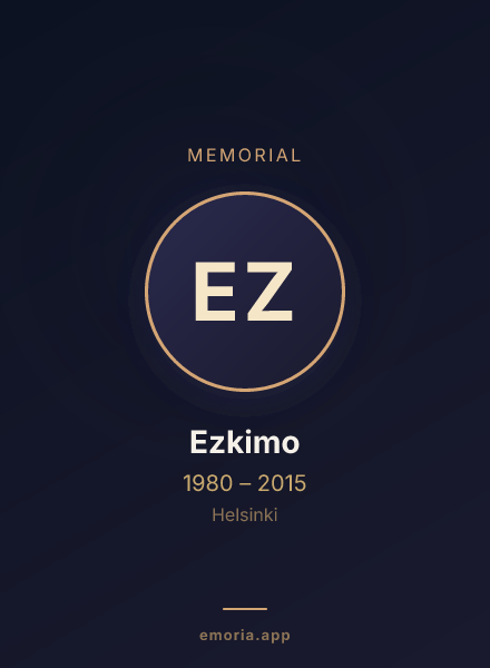 Memorial portrait of Ezkimo