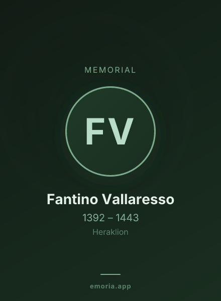 Memorial portrait of Fantino Vallaresso