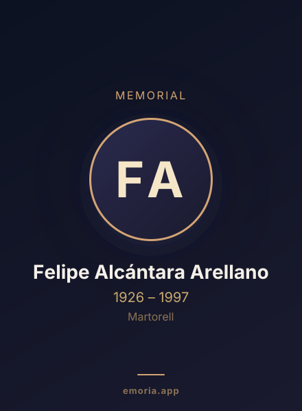 Memorial portrait of Felipe Alcántara Arellano