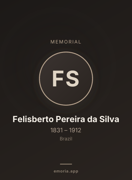 Memorial portrait of Felisberto Pereira da Silva