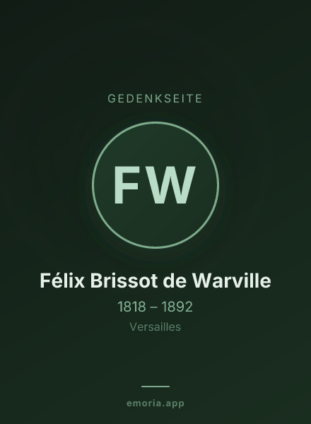 Gedenkportrait von Félix Brissot de Warville