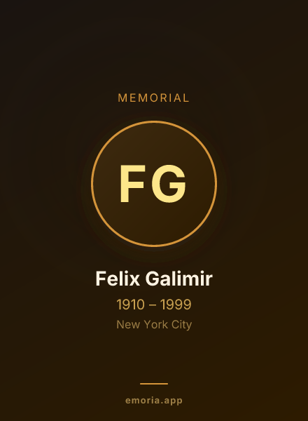 Memorial portrait of Felix Galimir