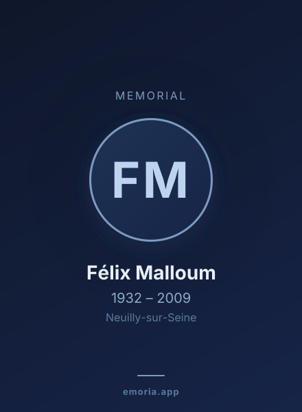 Memorial portrait of Félix Malloum