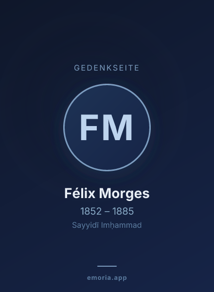 Gedenkportrait von Félix Morges