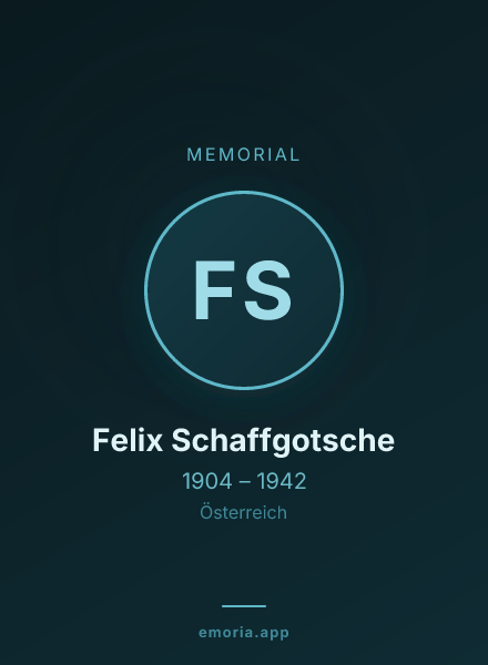 Memorial portrait of Felix Schaffgotsche