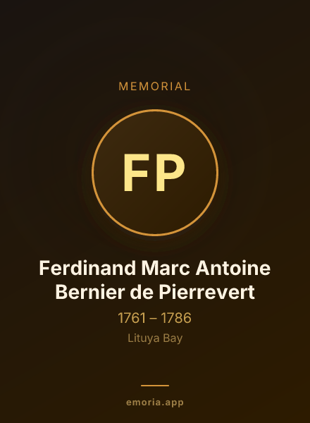 Memorial portrait of Ferdinand Marc Antoine Bernier de Pierrevert