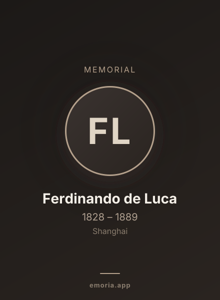Memorial portrait of Ferdinando de Luca