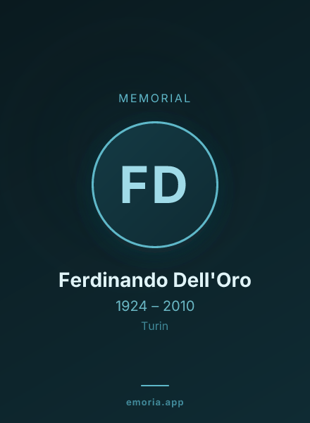 Memorial portrait of Ferdinando Dell'Oro
