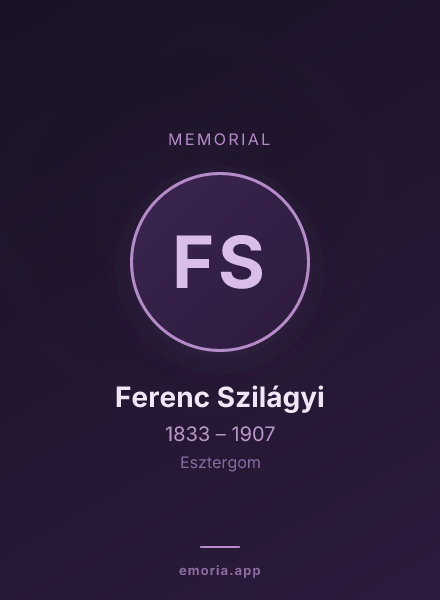 Memorial portrait of Ferenc Szilágyi