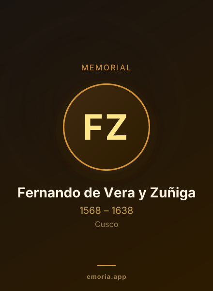 Memorial portrait of Fernando de Vera y Zuñiga