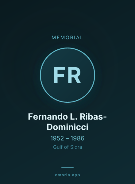 Memorial portrait of Fernando L. Ribas-Dominicci