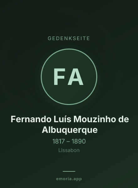 Gedenkportrait von Fernando Luís Mouzinho de Albuquerque