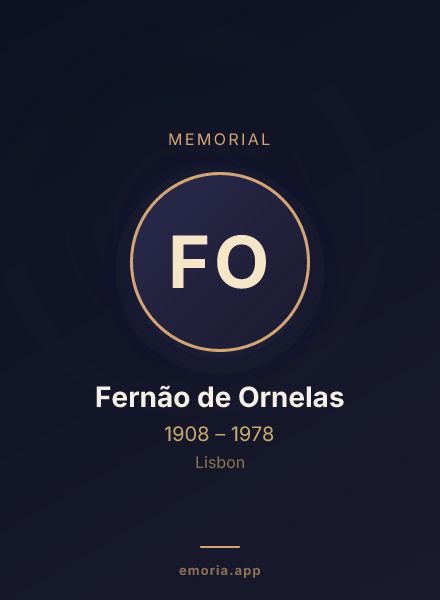 Memorial portrait of Fernão de Ornelas