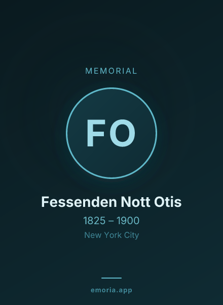 Memorial portrait of Fessenden Nott Otis