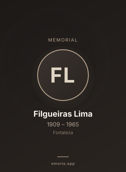 Memorial portrait of Filgueiras Lima