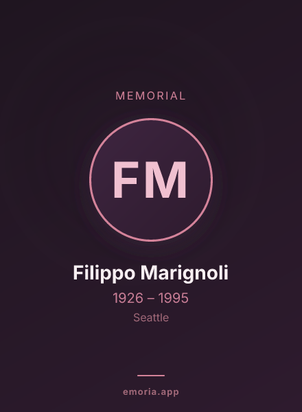 Memorial portrait of Filippo Marignoli