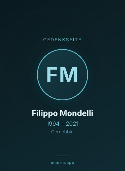 Gedenkportrait von Filippo Mondelli