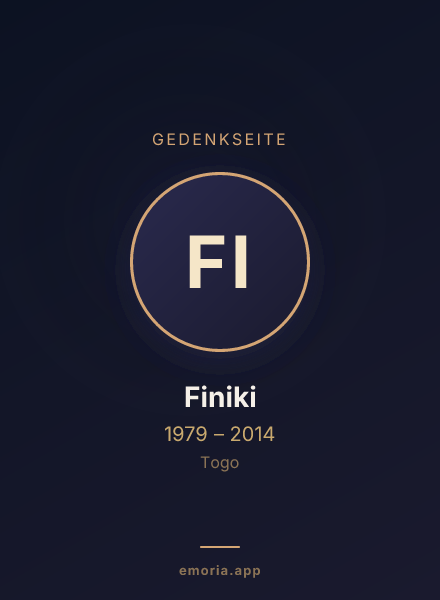 Gedenkportrait von Finiki