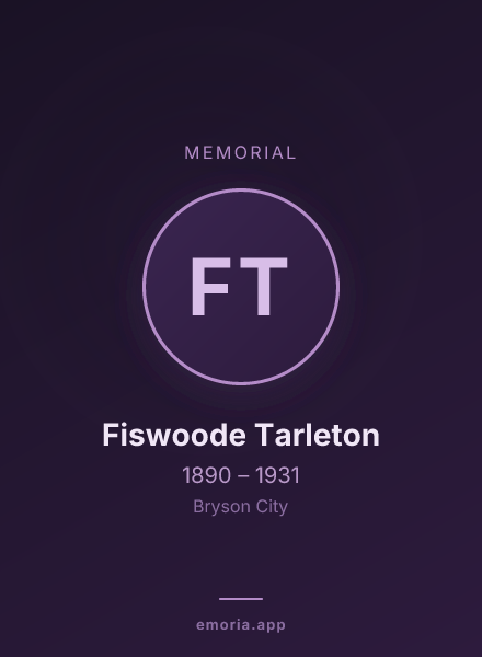 Memorial portrait of Fiswoode Tarleton