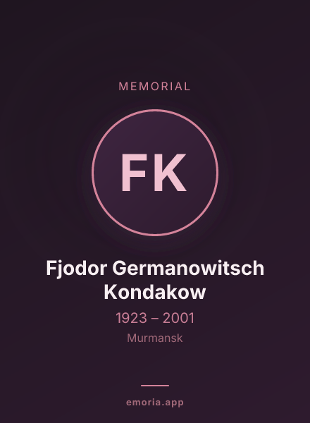 Memorial portrait of Fjodor Germanowitsch Kondakow